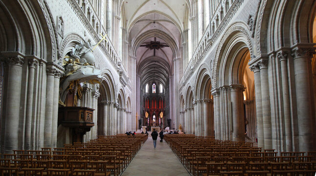 Bayeux Cathedral in Calvados, France