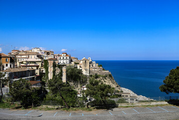 Fototapeta na wymiar Italian seascape, Chianalea of ​​Sicily