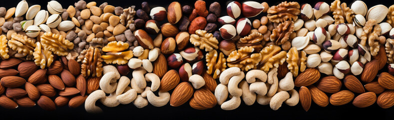 Snack assorted dried nut mixed