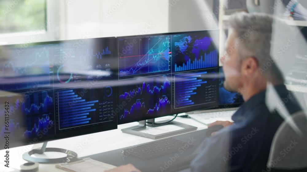 Poster KPI Business Analytics Data Dashboard
