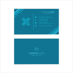 Naklejka na ściany i meble New Standard company Business Card design 