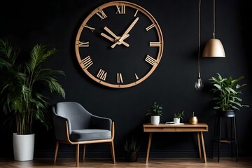 clock on the table4k HD quality photo. 