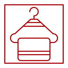 The laundry icon is an icon that represents the activity of washing clothes. Usually this icon consists of a clear and easily recognizable image of a washing machine or a pile of clothes.