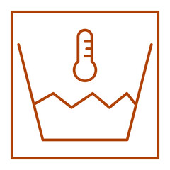 The laundry icon is an icon that represents the activity of washing clothes. Usually this icon consists of a clear and easily recognizable image of a washing machine or a pile of clothes.