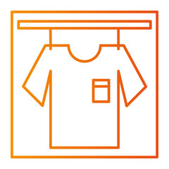 The laundry icon is an icon that represents the activity of washing clothes. Usually this icon consists of a clear and easily recognizable image of a washing machine or a pile of clothes.