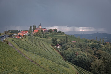 Thunderstorm in Austria