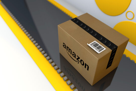 Amazon carboard box and logistic service