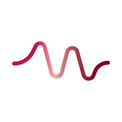 sound wave abstract logo template design with a creative and modern concept. logo for business, music, tunes.