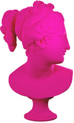 Colored Sculpture head