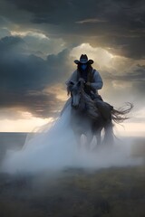 Frontier Echoes A Ghostly Tale of the Wild West Generative AI





