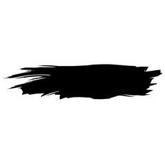 Black brush text box