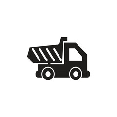 dump truck logo icon