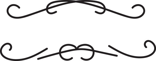 Hand drawn ornament divider collection, hand drawn clipart, borders clipart design element, doodle dividers, hand drawn line borders, leaf design, vintage ornaments, decorament element