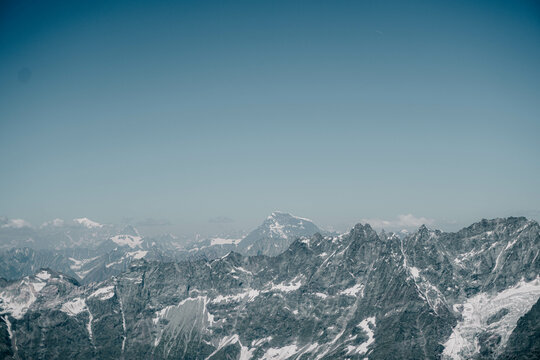 Grand Combin von Klein Matterhorn