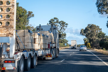 Road train in Western Australia © jovannig