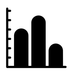 Business chart icon symbol image vector. Illustration of the diagram graphic statistics design image