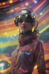 Neon Grooves The Future Funk Specter Generative AI




