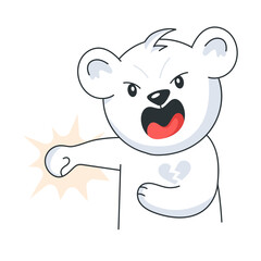 Punching Bear 
