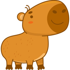cute capybara
