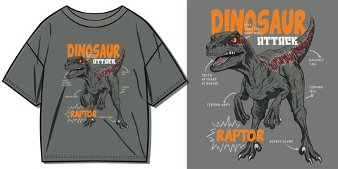Tyrannosaurus Rex vector illustrations. For t-shirt prints and other uses © basws