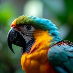 Obraz premium blue and yellow macaw