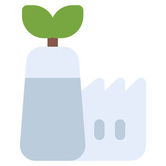 factory icon for illustration