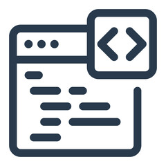 Proficient Coding on STEM vector icon