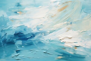 Blue Brushstrokes Abstract, a Serene Background Texture with Subtle Elegance Evoking Artistic Depth...