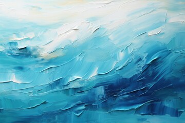 Blue Brushstrokes Abstract, a Serene Background Texture with Subtle Elegance Evoking Artistic Depth and Timeless Sophistication