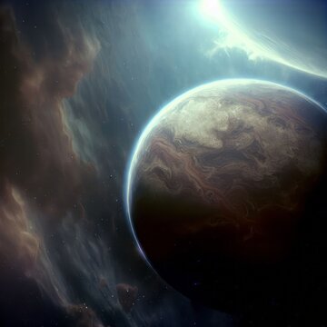 earth in space © AiDistrict