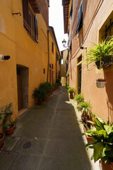 Historic buildings of Lari, Tuscany