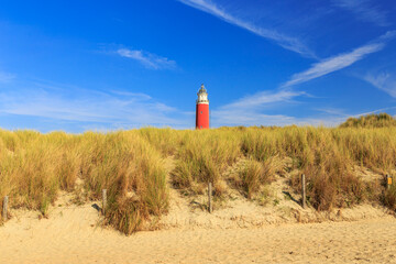 Texel Lighthouse - obrazy, fototapety, plakaty