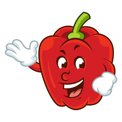 cartoon red pepper