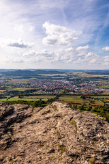 Spätsommerwanderung durch das oberfränkische Land bei Bad Staffelstein - Bayern - Deutschland
