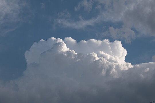 Clouds sky white clear