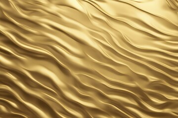 golden color wavy surface background. shiny gold background. gold texture. luxurious, elegant