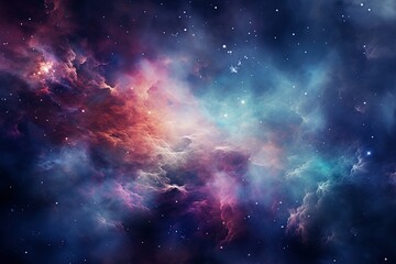 White And Purple Galaxy Nebula Cosmic, a Celestial Background Texture Immersed in Ethereal Colors, Unveiling the Wonders of the Cosmic Universe