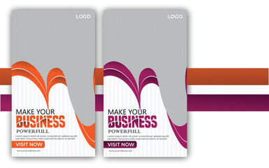 vector marketing business Instagram stories collection