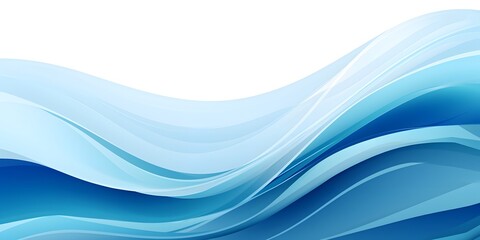 Fototapeta premium abstract water wave graphic background copy space for text. Blue, teal, turquoise navy and white cartoon wave for pool party or ocean beach travel. Web banner, backdrop, background mobile illustration
