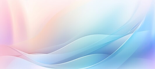 background of blurred pastel  light blue and light beige colors