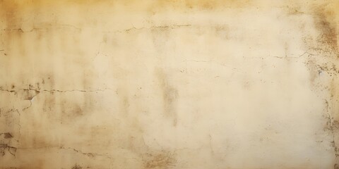 Colour old concrete wall texture background. Close up retro plain cream color cement wall background texture. Design paper vintage parchment element - obrazy, fototapety, plakaty