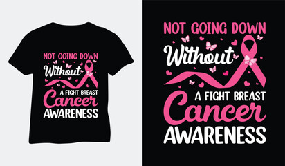 Breast Cancer awareness t-shirt design vector