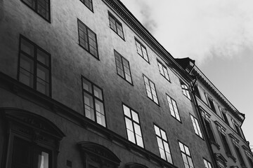 Low angle view of building against the sky