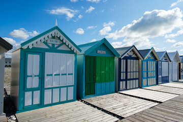 Cayeux cabins, Cayeux-sur-mer, Baie de somme