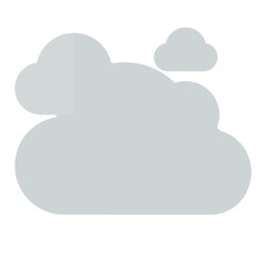 elements or symbols of various weather conditions on earth such as thunderstorms, hot sun, etc