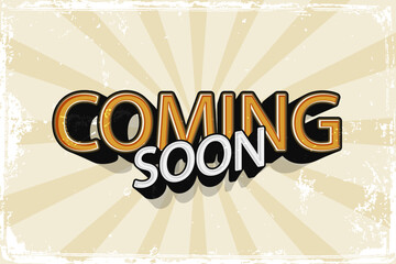 Obraz premium Get Ready for the Playful Teaser: Coming Soon in 3D Comic Style!