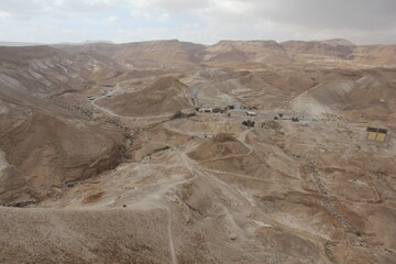 Fototapeta na wymiar Mount Masada Israel