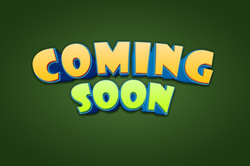 Get Ready for the Playful Teaser: Coming Soon in 3D Comic Style!