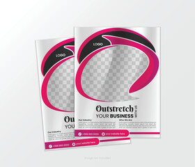 Corporate business flyer template design. marketing, business proposal, promotion, advertising, publication.