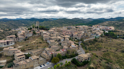 Fototapeta na wymiar vistas del hermoso pueblo de Sos del Rey Católico en Aragón, España